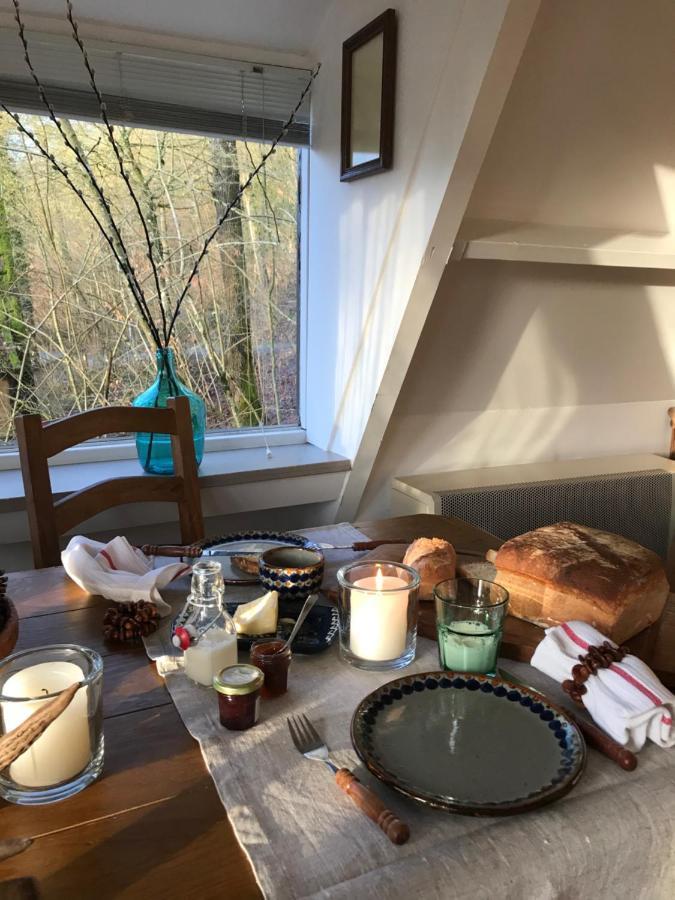 Vila Heavenly Renovated Cabin Near Pittoresque Durbuy - Whistler Exteriér fotografie
