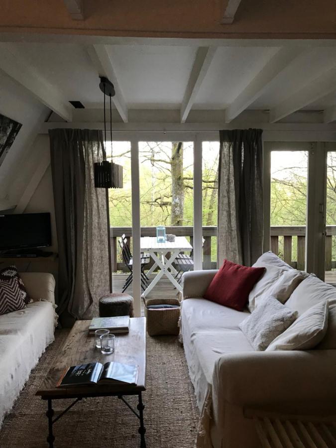 Vila Heavenly Renovated Cabin Near Pittoresque Durbuy - Whistler Exteriér fotografie